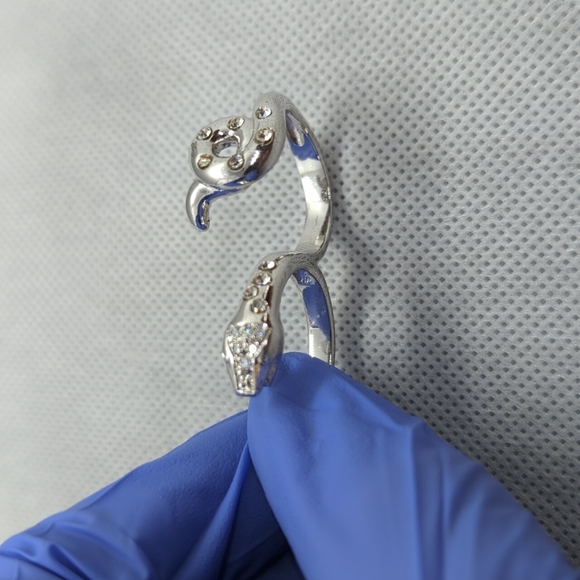 Snake double ring - Picture 5 of 8